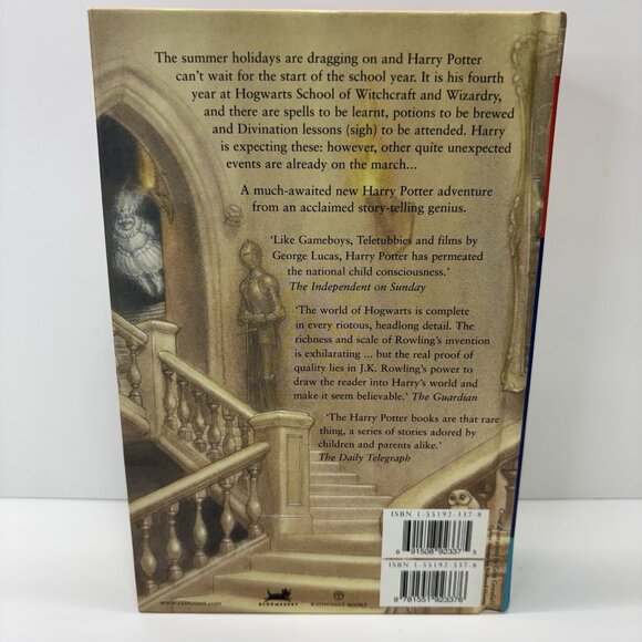 1st Edition Harry Potter and The Goblet of Fire Canadian Hardback Raincoast - Picture 3 of 9